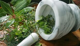 Herbal preparations for the treatment of prostatitis