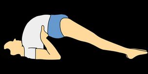 Exercise to circulate blood to the internal organs of the pelvis