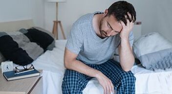 a man with prostate problems