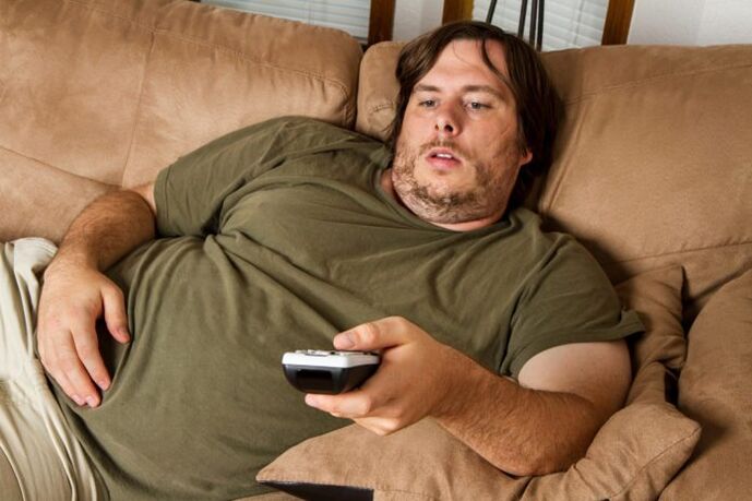 Lack of physical activity and obesity are the causes of prostatitis