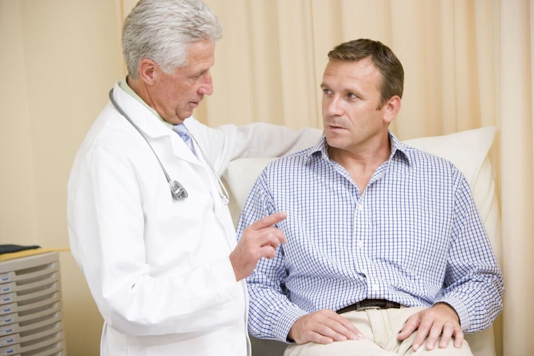 Specialist advice for prostatitis