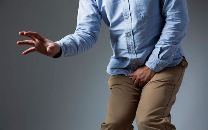 groin pain due to prostatitis